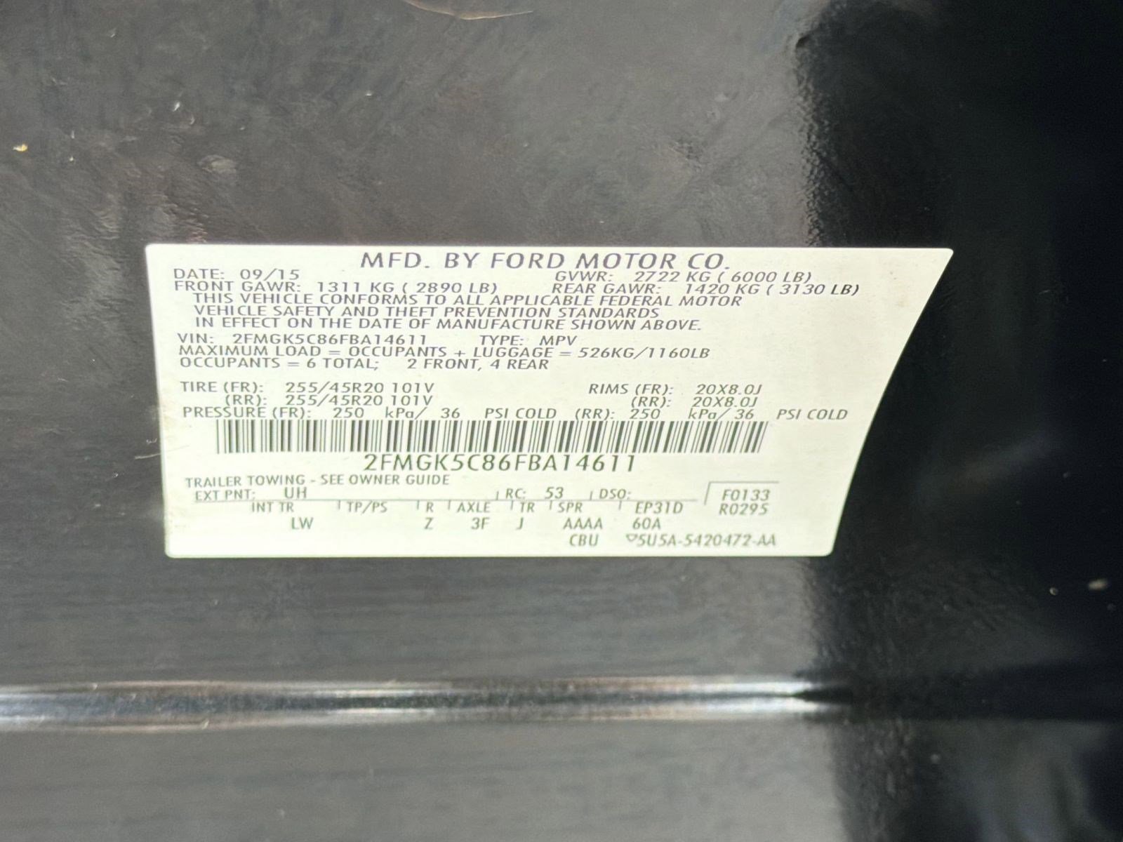 Used 2015 Ford Flex SEL w/ Equipment Group 202A FWD image 19