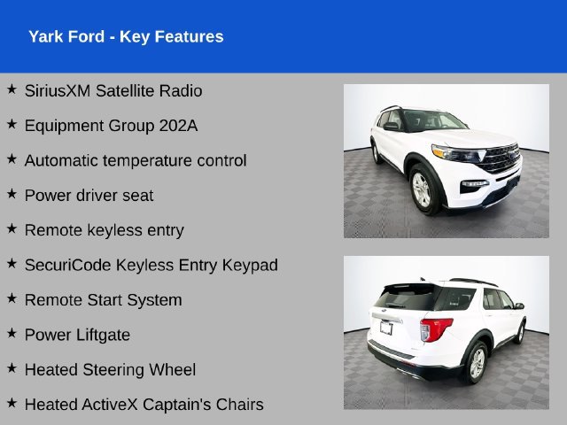 Certified 2023 Ford Explorer XLT w/ Equipment Group 202A AWD/4WD image 2
