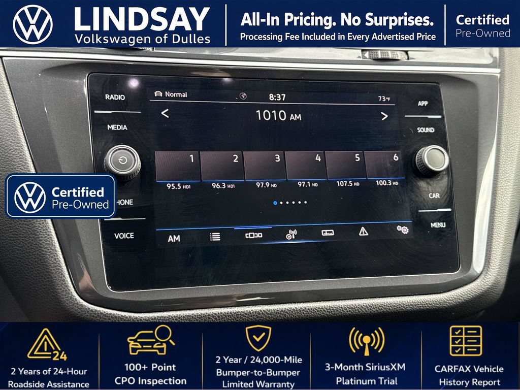 Used 2023 Volkswagen Tiguan SE w/ Panoramic Sunroof Package AWD/4WD image 19