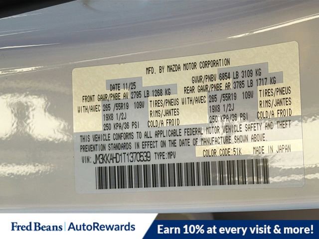 New 2026 MAZDA CX-90 3.3 Turbo w/ Select Package image 28