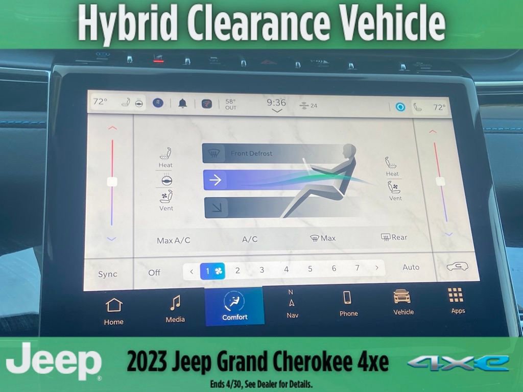 New 2023 Jeep Grand Cherokee Trailhawk w/ Luxury Tech Group III image 28