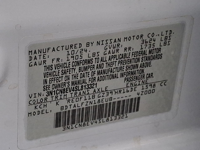Used 2025 Nissan Versa SV FWD image 25