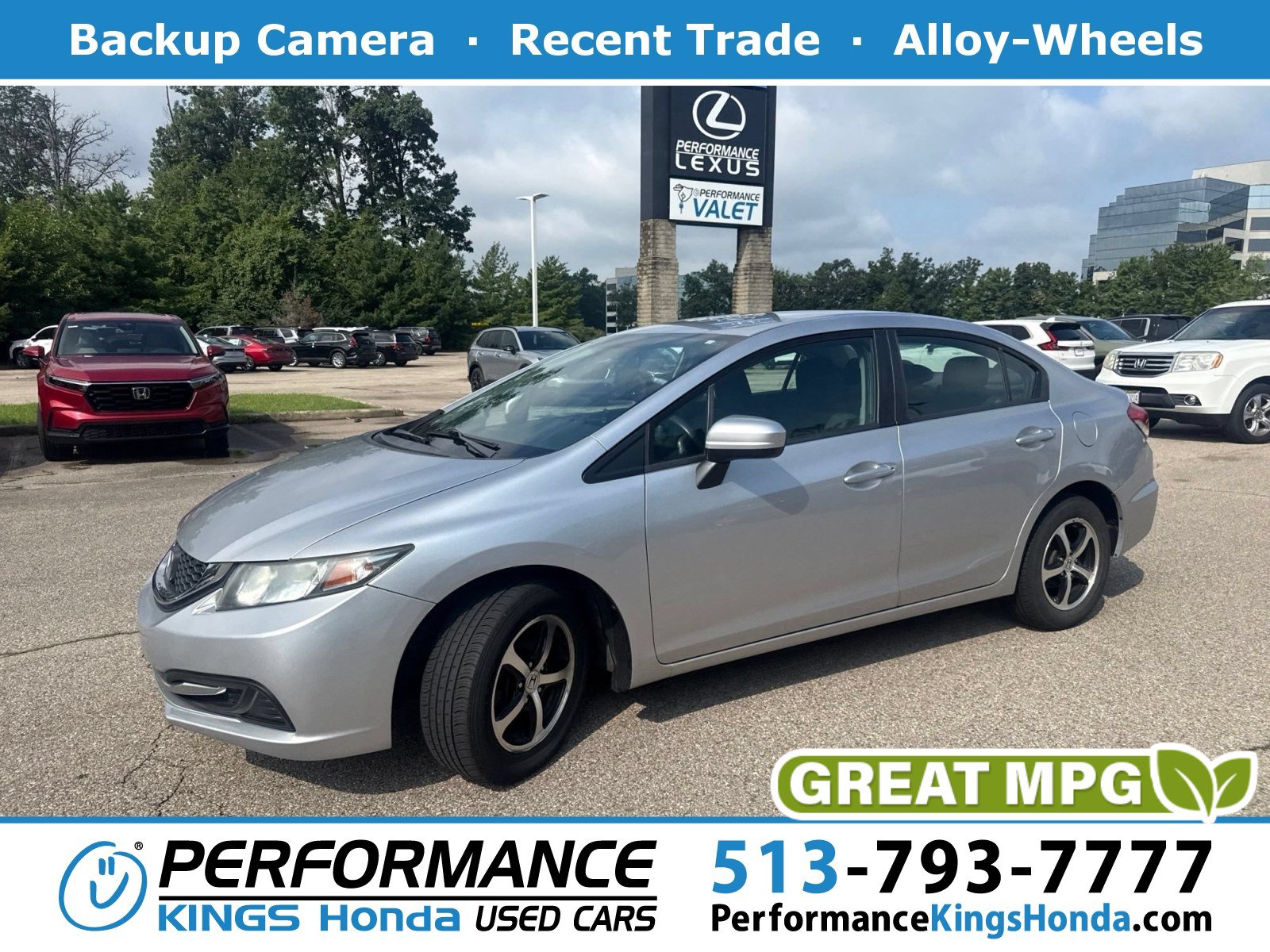 Used 2015 Honda Civic SE
