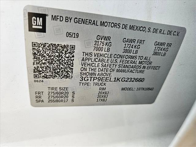 Used 2019 GMC Sierra 1500 AT4 w/ AT4 Premium Package AWD/4WD image 19