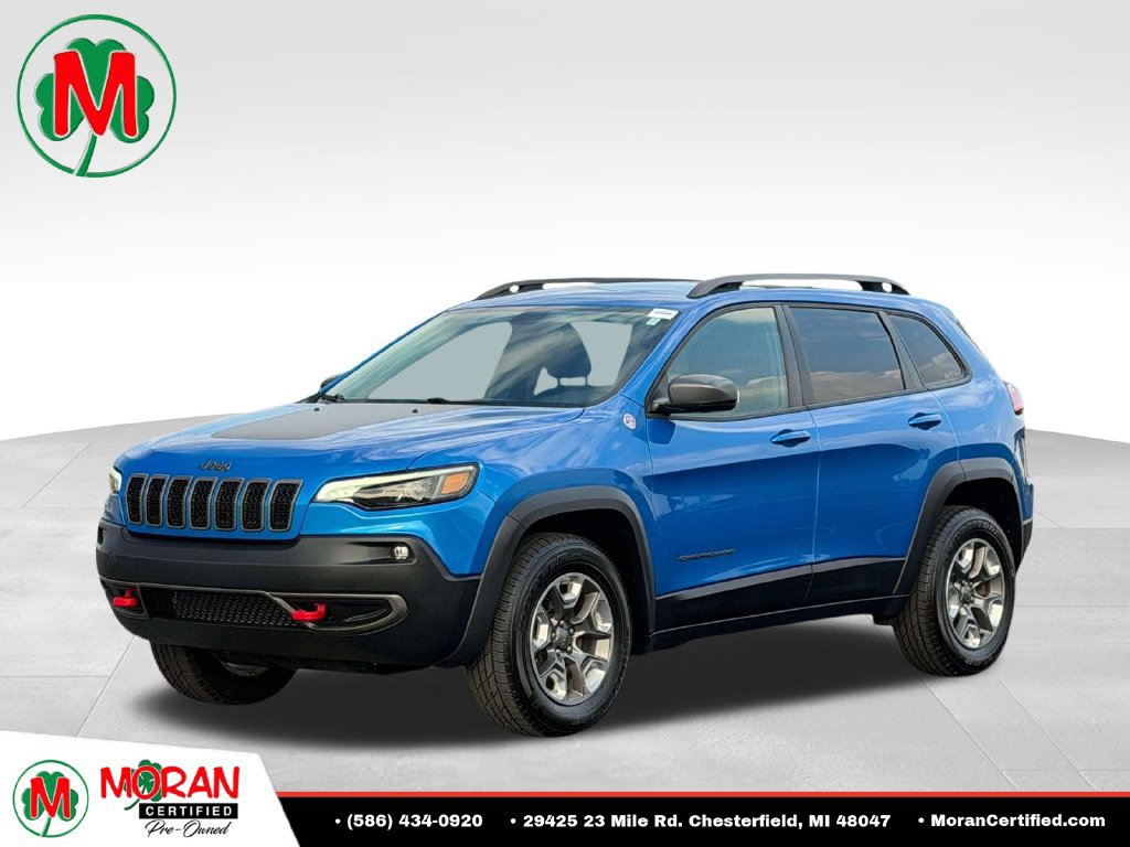 Used 2019 Jeep Cherokee Trailhawk w/ Cold Weather Group AWD/4WD 360° Tour