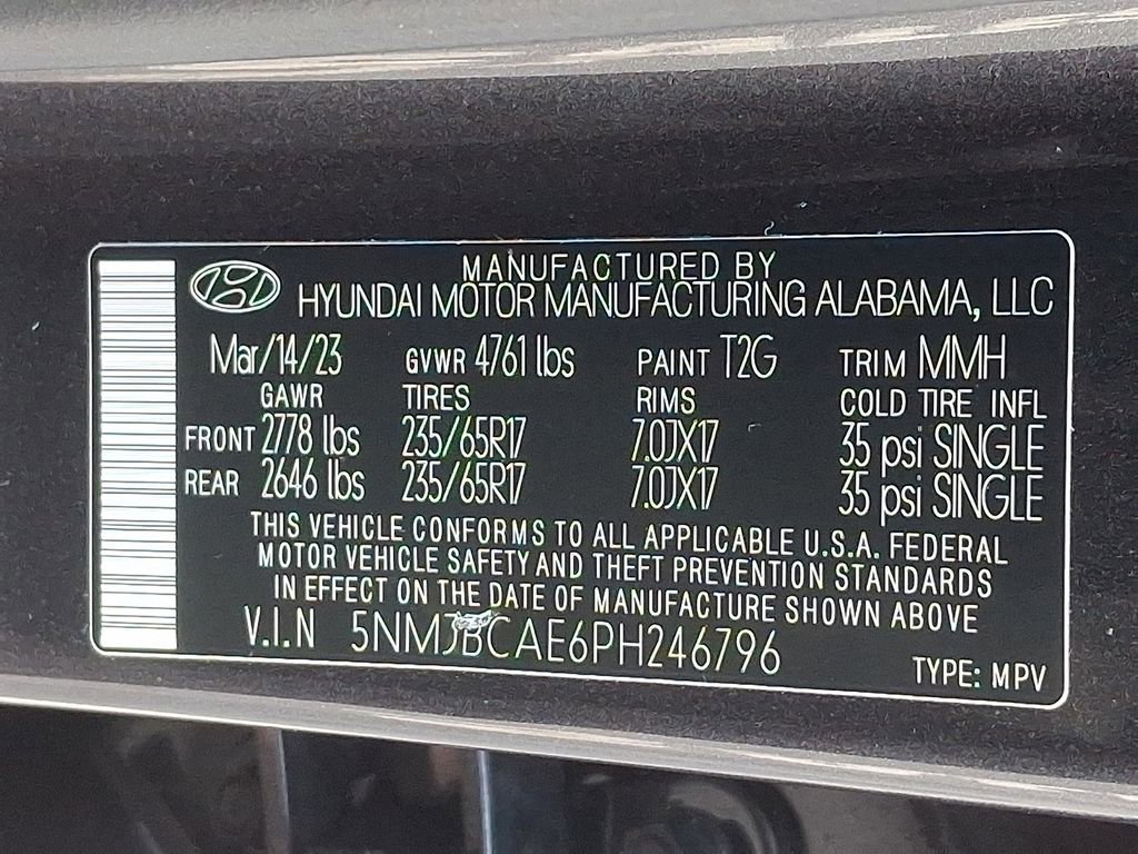 Used 2023 Hyundai Tucson SEL AWD/4WD image 30