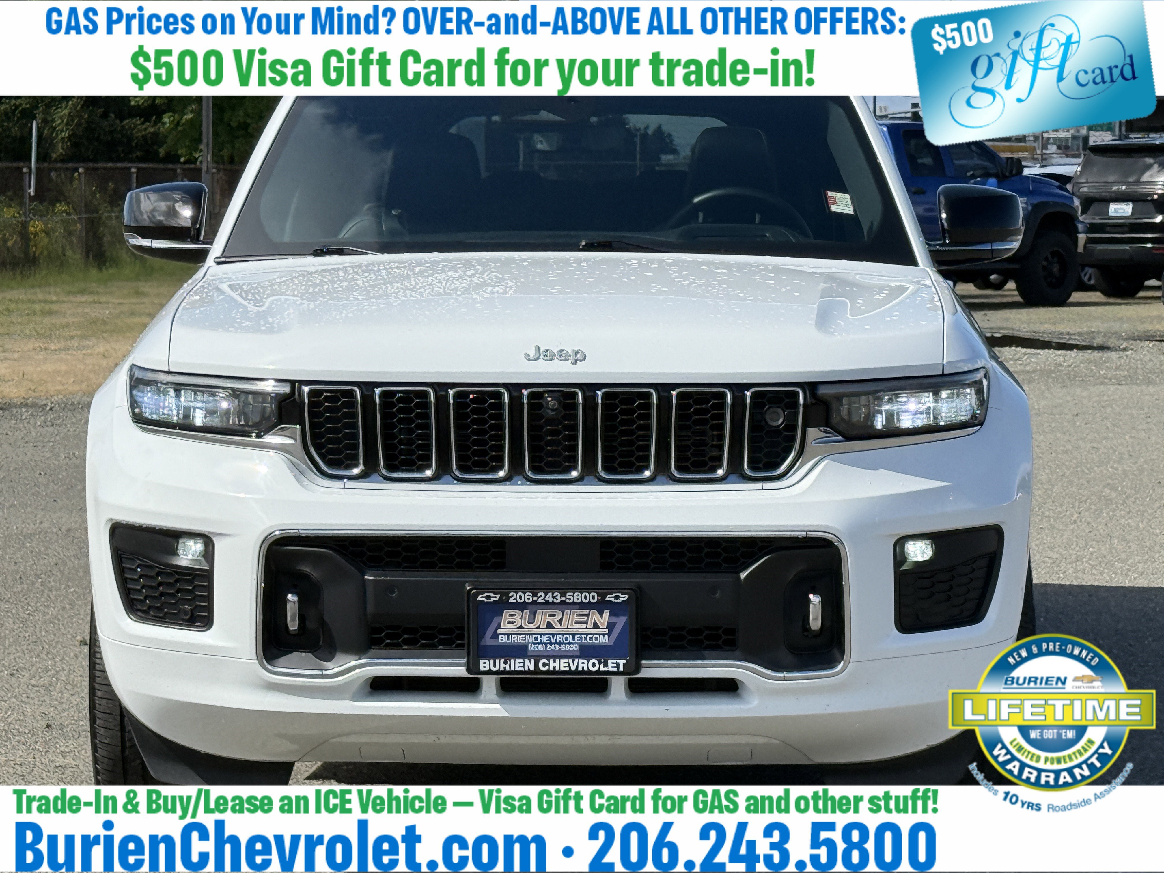 Used 2024 Jeep Grand Cherokee L Overland w/ Advanced Protech Group III AWD/4WD image 8