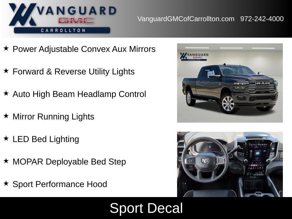 Used 2025 RAM 2500 Laramie w/ Sport Appearance Package AWD/4WD image 38