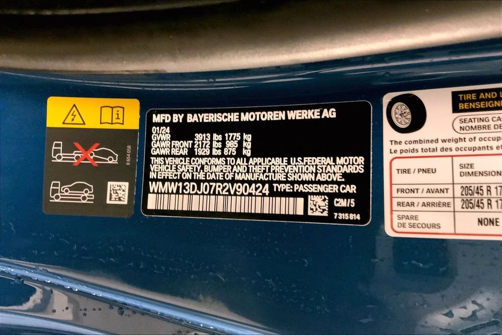 Certified 2024 MINI Cooper SE FWD image 32