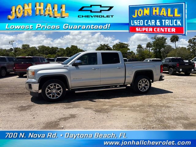 Used 2014 GMC Sierra 1500 SLT w/ SLT Crew Cab Value Package AWD/4WD image 3