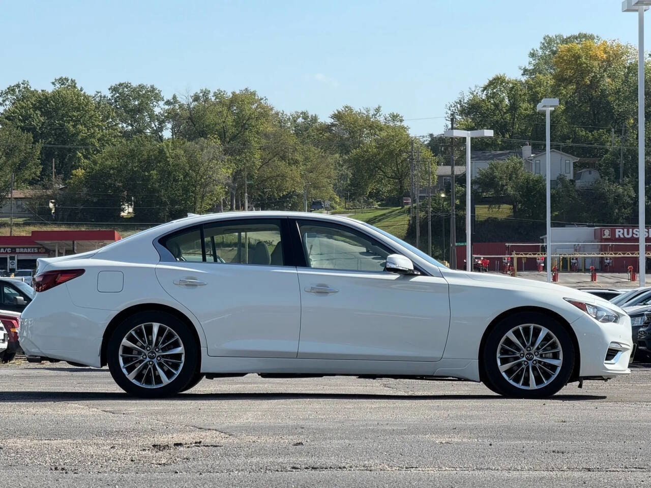 Used 2021 INFINITI Q50 Luxe w/ Cargo Package image 7