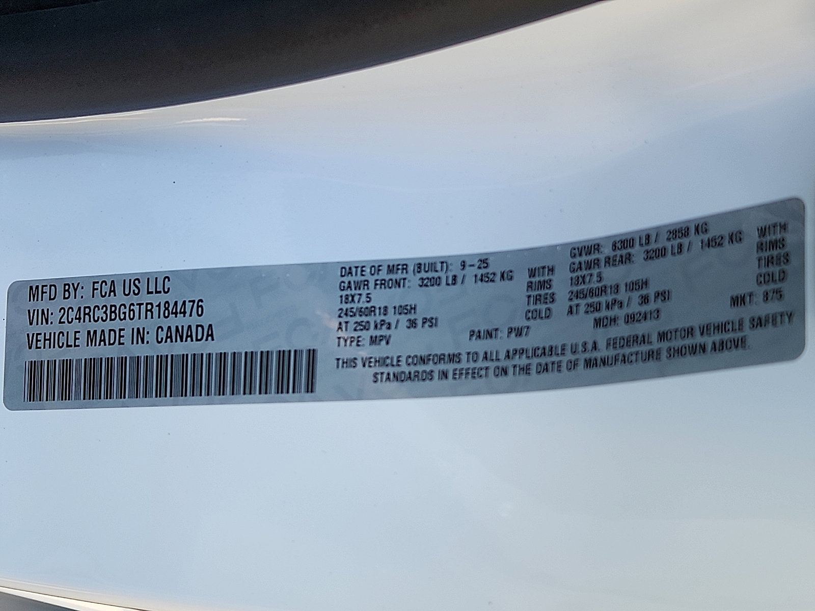 New 2026 Chrysler Pacifica Select image 16