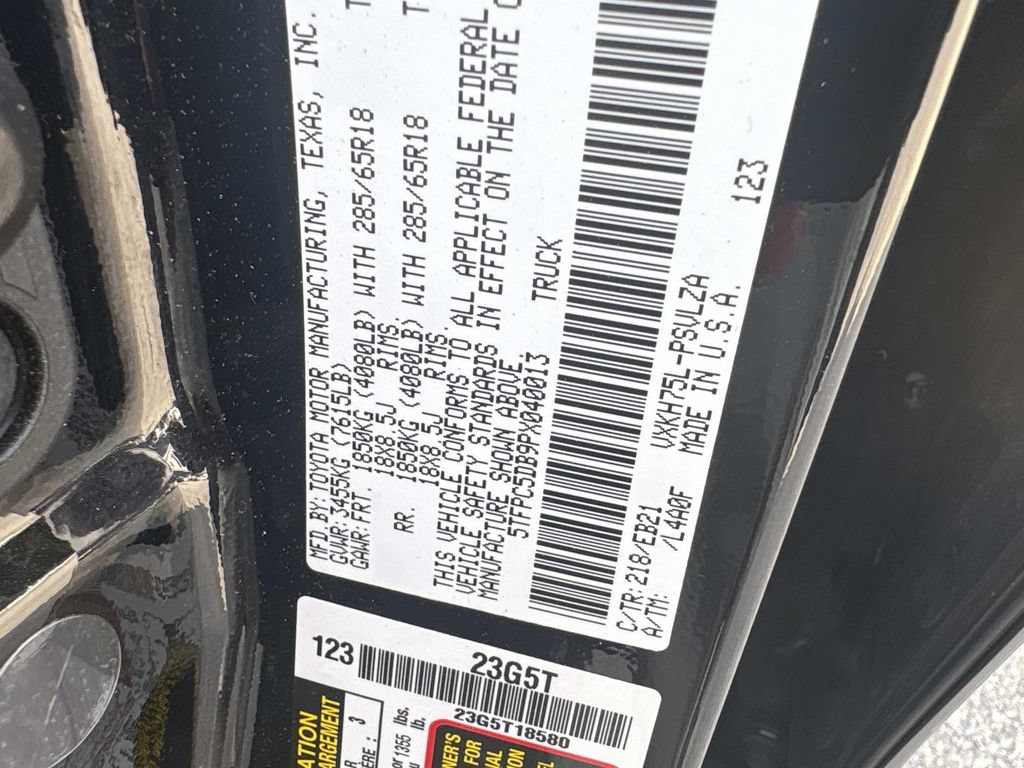 Used 2023 Toyota Tundra TRD Pro AWD/4WD image 12
