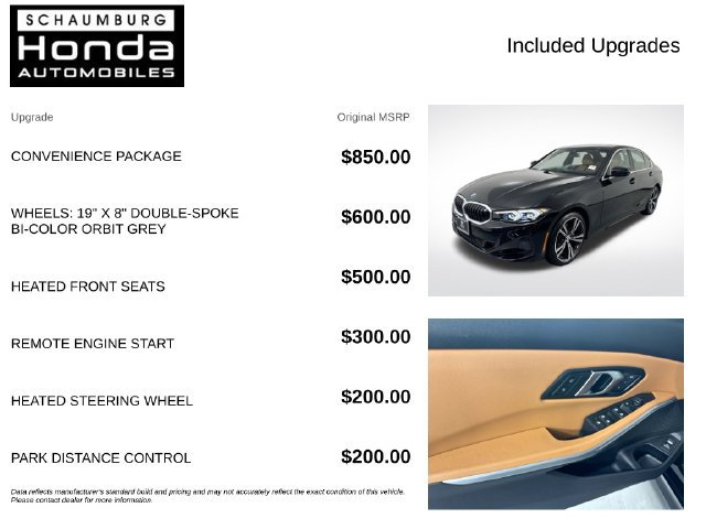 Used 2024 BMW 330i xDrive Sedan w/ Convenience Package AWD/4WD image 4