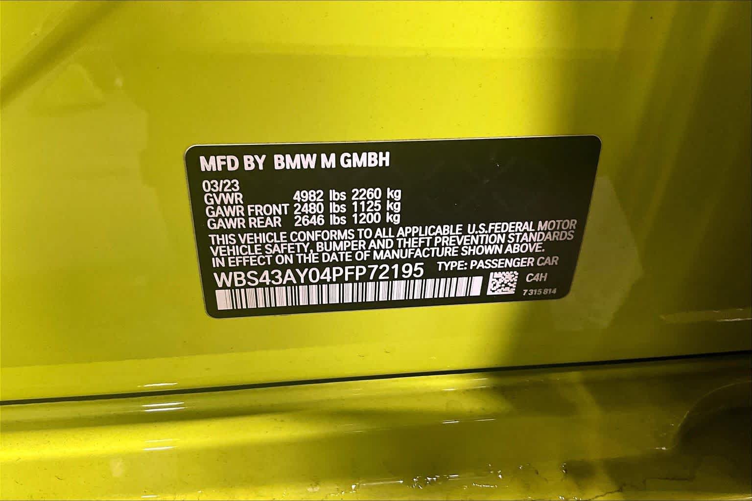 Used 2023 BMW M3 Competition w/ M Driver's Package AWD/4WD image 37