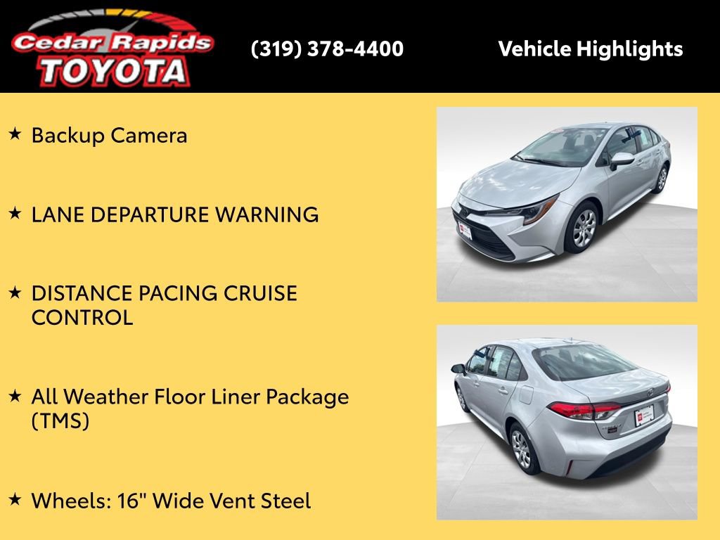 Certified 2023 Toyota Corolla LE FWD image 8