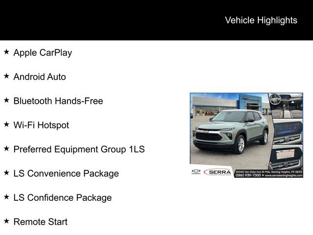 Certified 2025 Chevrolet TrailBlazer LS w/ LS Convenience Package image 4