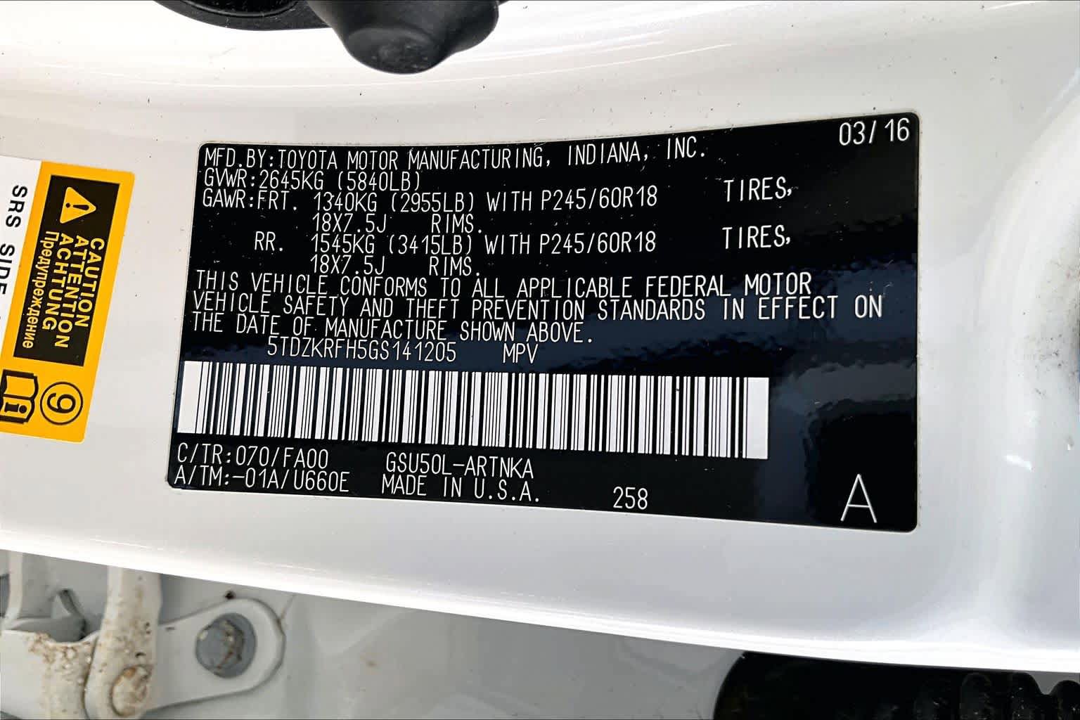 Used 2016 Toyota Highlander Plus FWD image 32