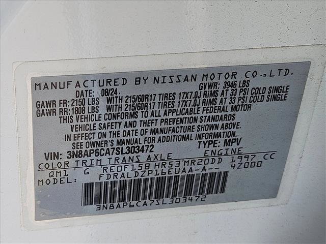 Used 2025 Nissan Kicks SV w/ SV Premium Package image 15