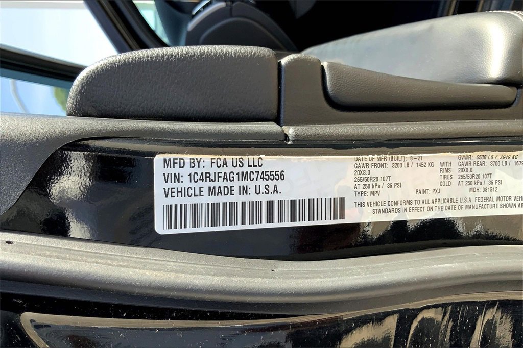 Used 2021 Jeep Grand Cherokee Freedom Edition image 19