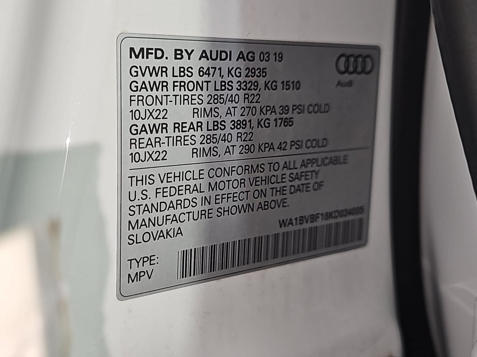 Used 2019 Audi Q8 Premium Plus AWD/4WD image 34
