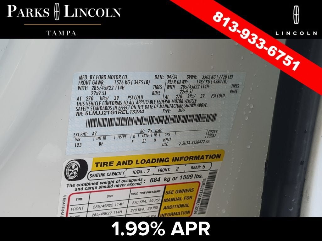 Certified 2024 Lincoln Navigator Black Label AWD/4WD image 38