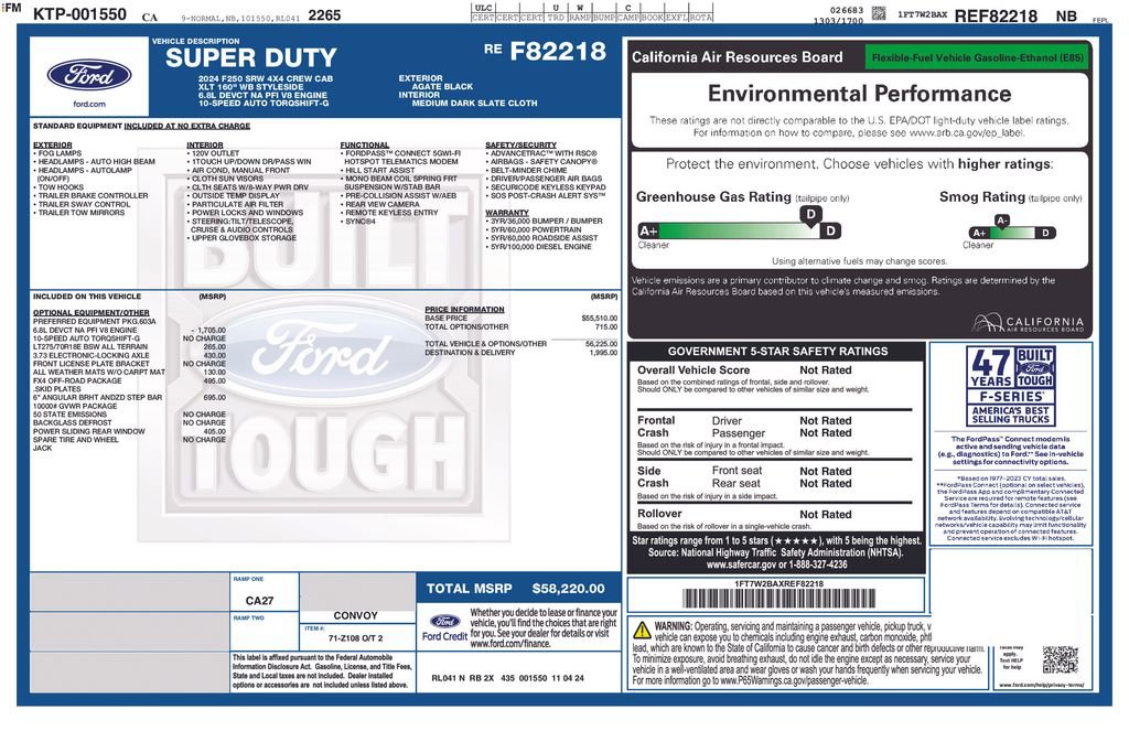 Certified 2024 Ford F250 XLT w/ FX4 Off-Road Package image 3