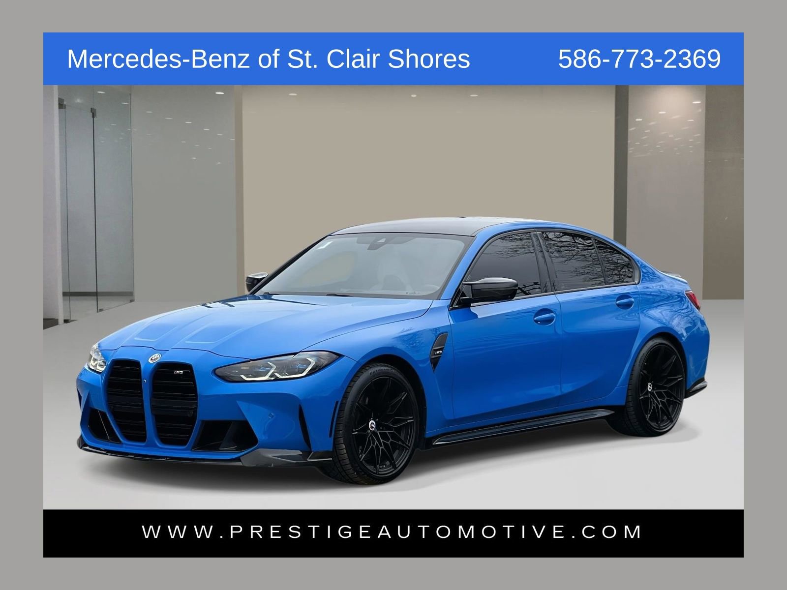 Used 2023 BMW M3 w/ M Carbon Exterior Package image 1