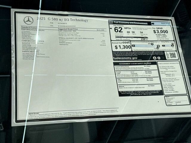 New 2025 Mercedes-Benz G 580 w/ EQ Technology image 28