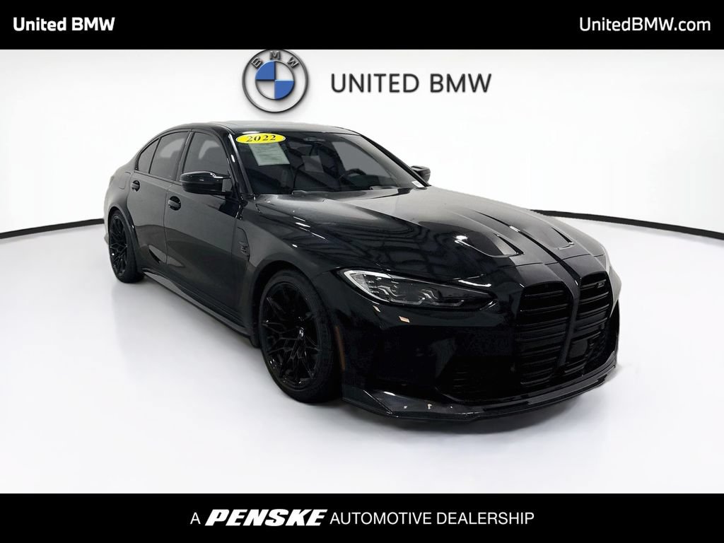 Used 2022 BMW M3 Competition AWD/4WD image 3