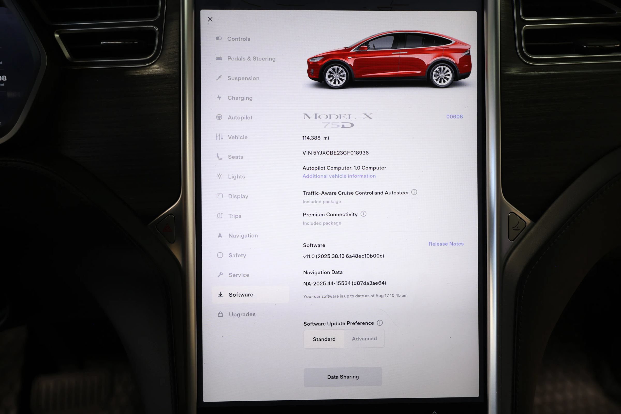 Used 2016 Tesla Model X 75D AWD/4WD image 54