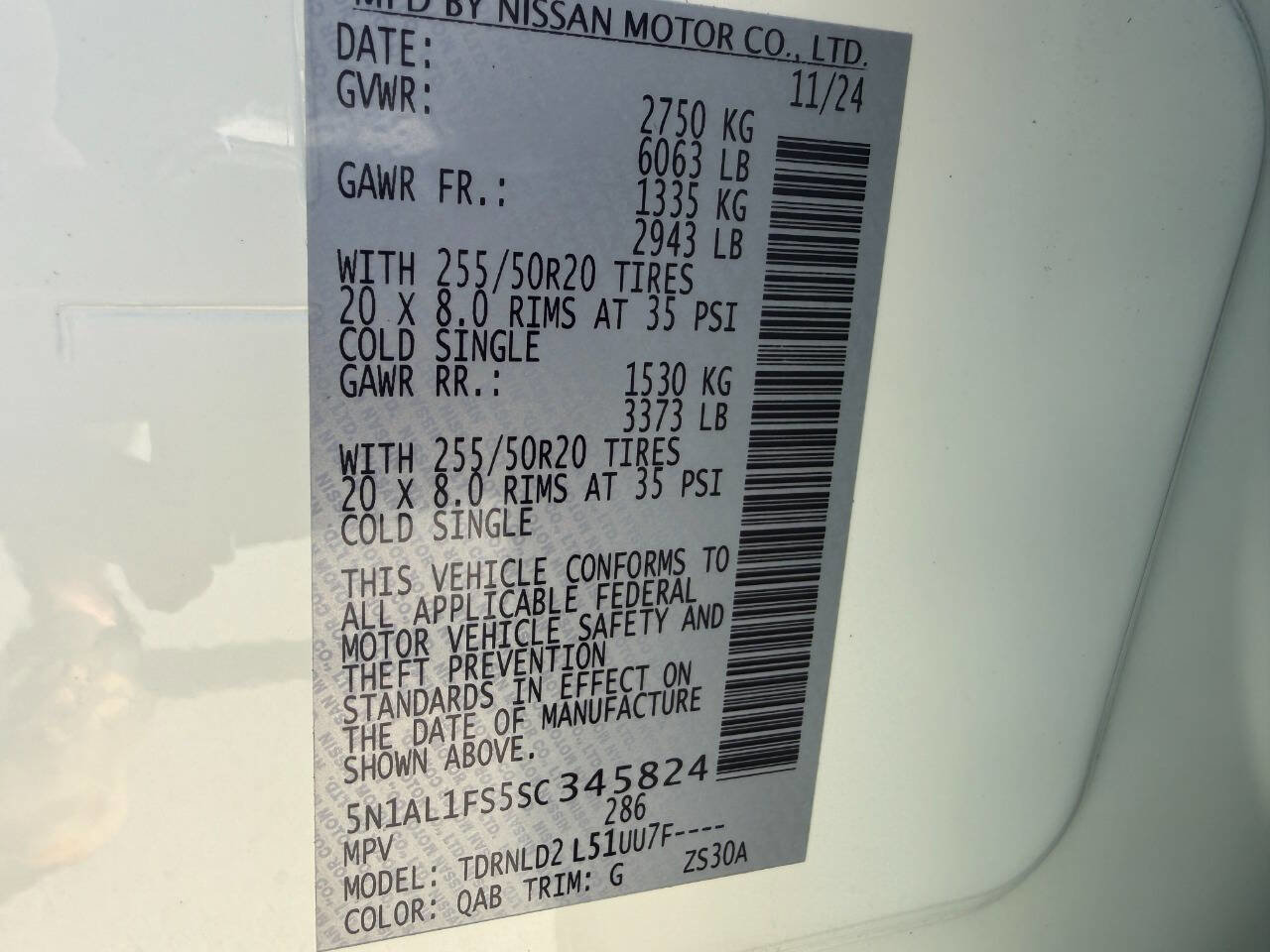 Used 2025 INFINITI QX60 Luxe w/ Vision Package image 55