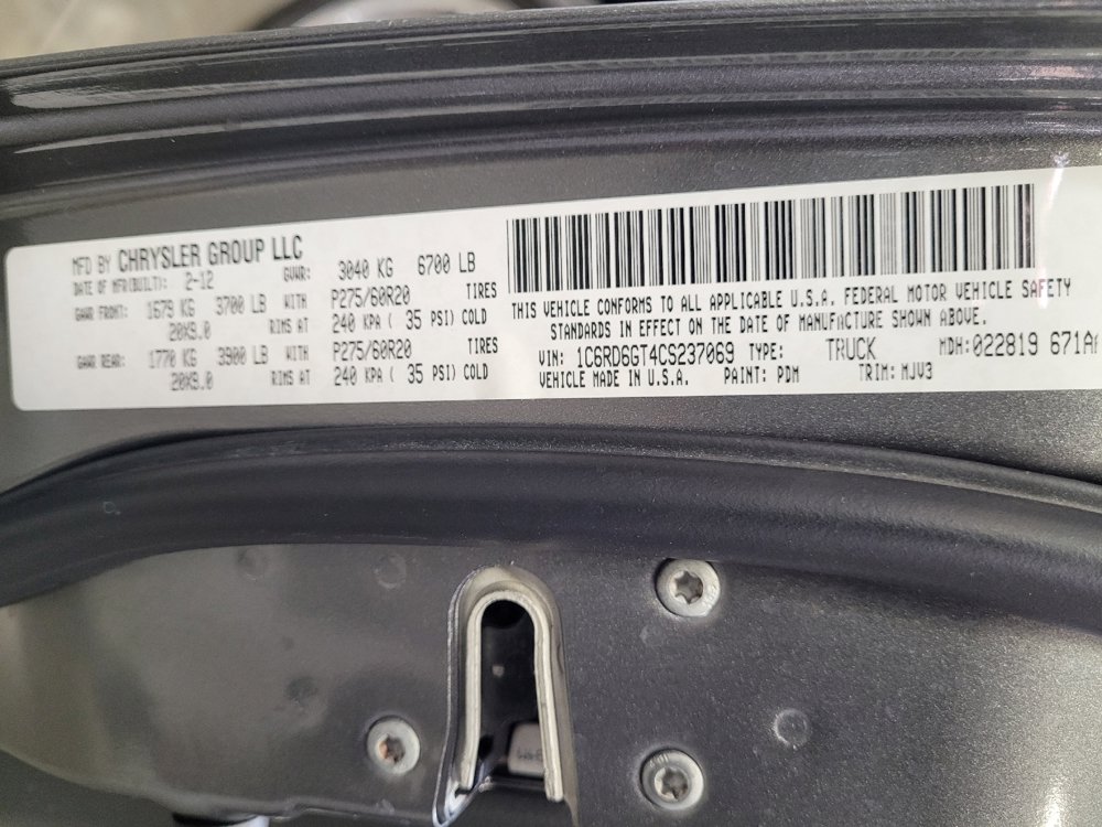 Used 2012 RAM 1500 Big Horn RWD image 33