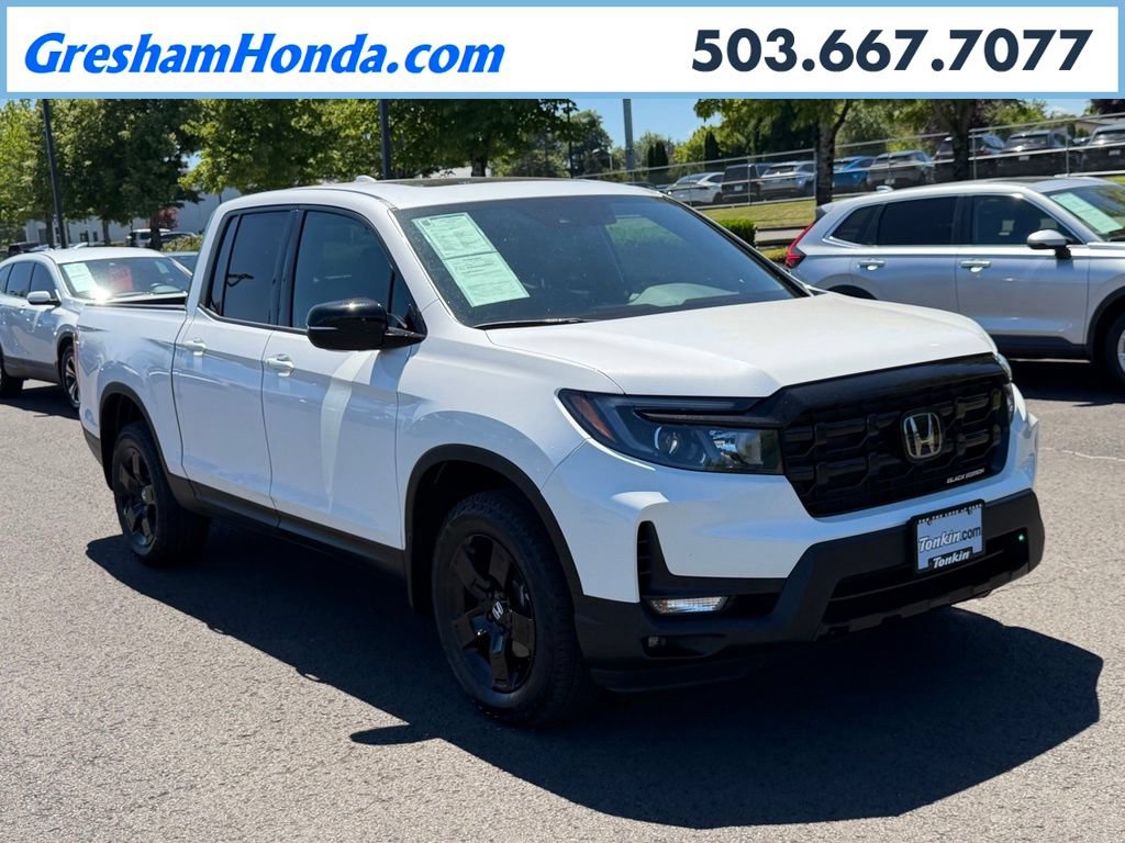 Certified 2025 Honda Ridgeline Black Edition
