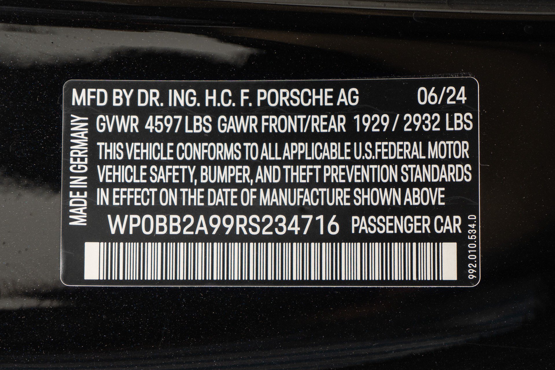Used 2024 Porsche 911 Targa 4S AWD/4WD image 20
