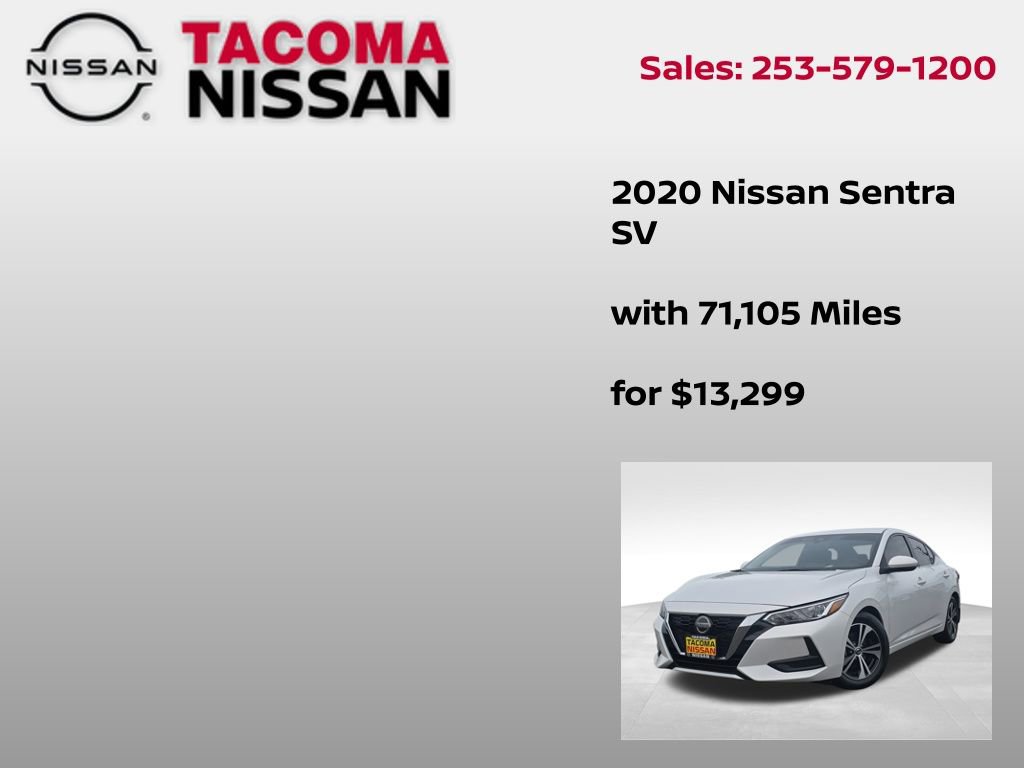 Used 2020 Nissan Sentra SV w/ Electronics Package image 12