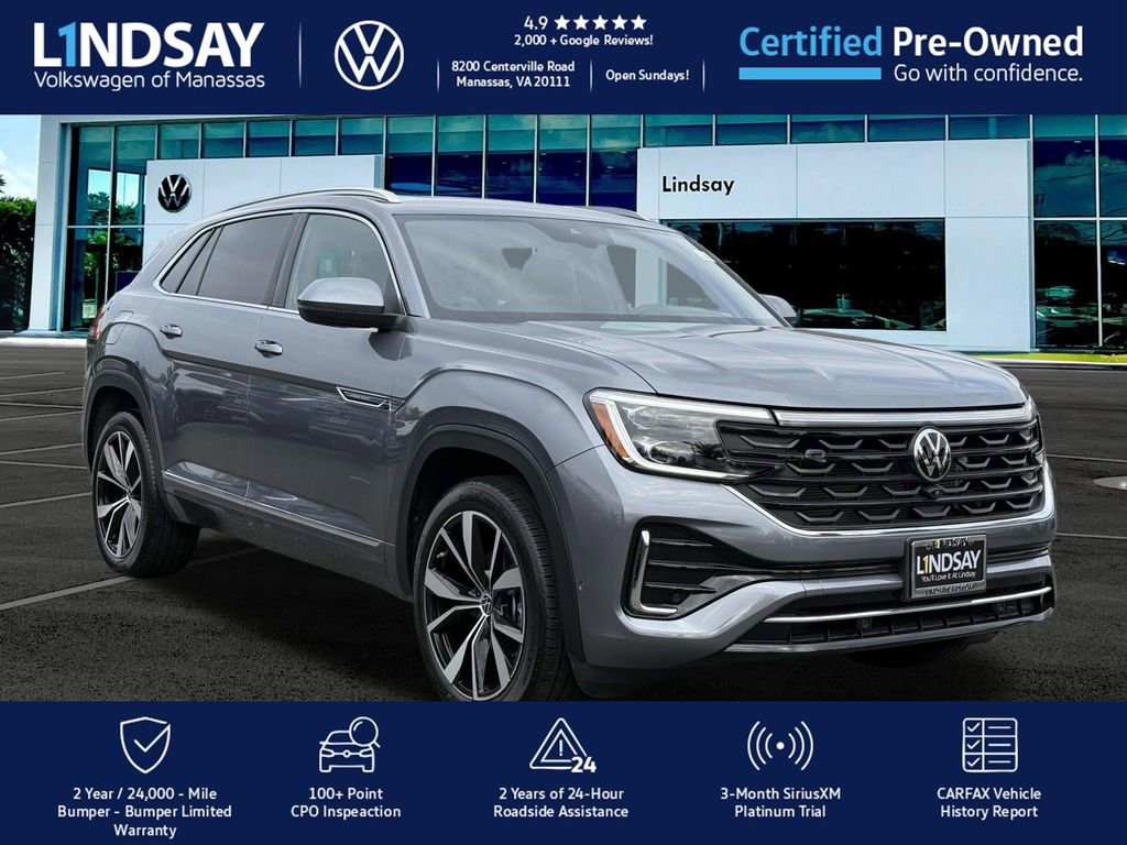 Certified 2024 Volkswagen Atlas Cross Sport SEL Premium R-Line