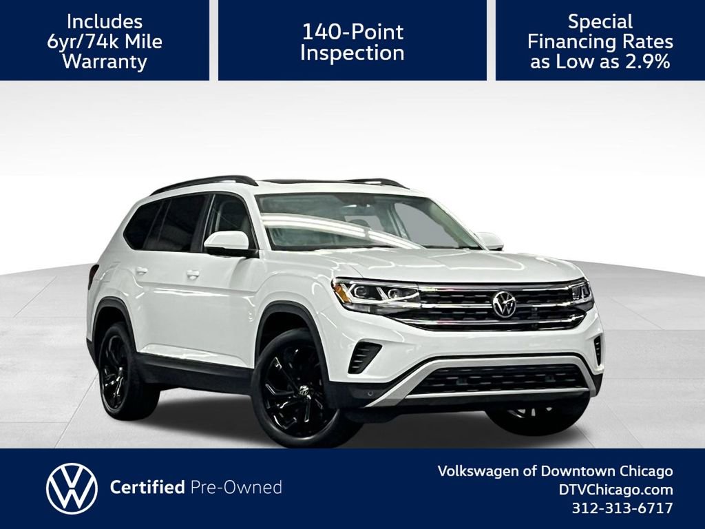 Used 2022 Volkswagen Atlas SE