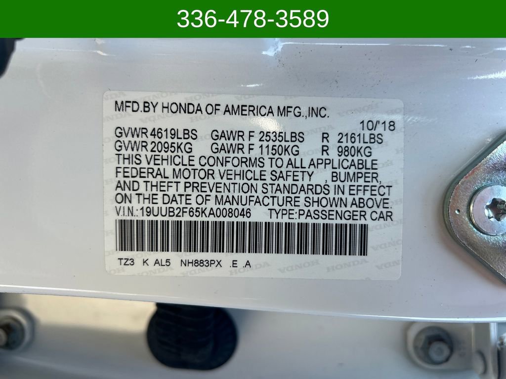 Used 2019 Acura TLX V6 w/ Technology & A-SPEC Pkg image 29