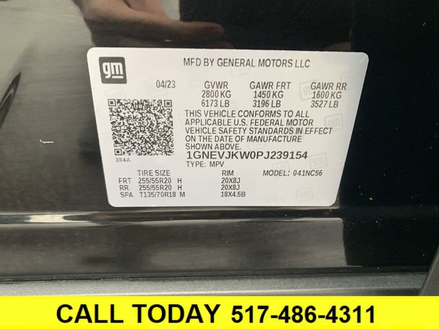 Certified 2023 Chevrolet Traverse RS image 36