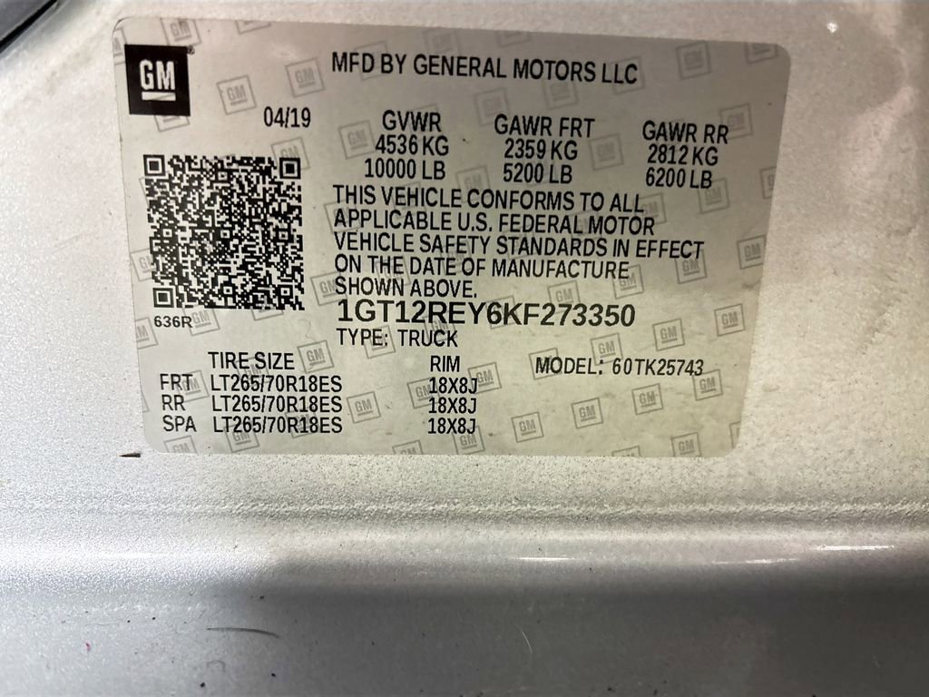 Used 2019 GMC Sierra 2500 SLT w/ Duramax Plus Package image 24