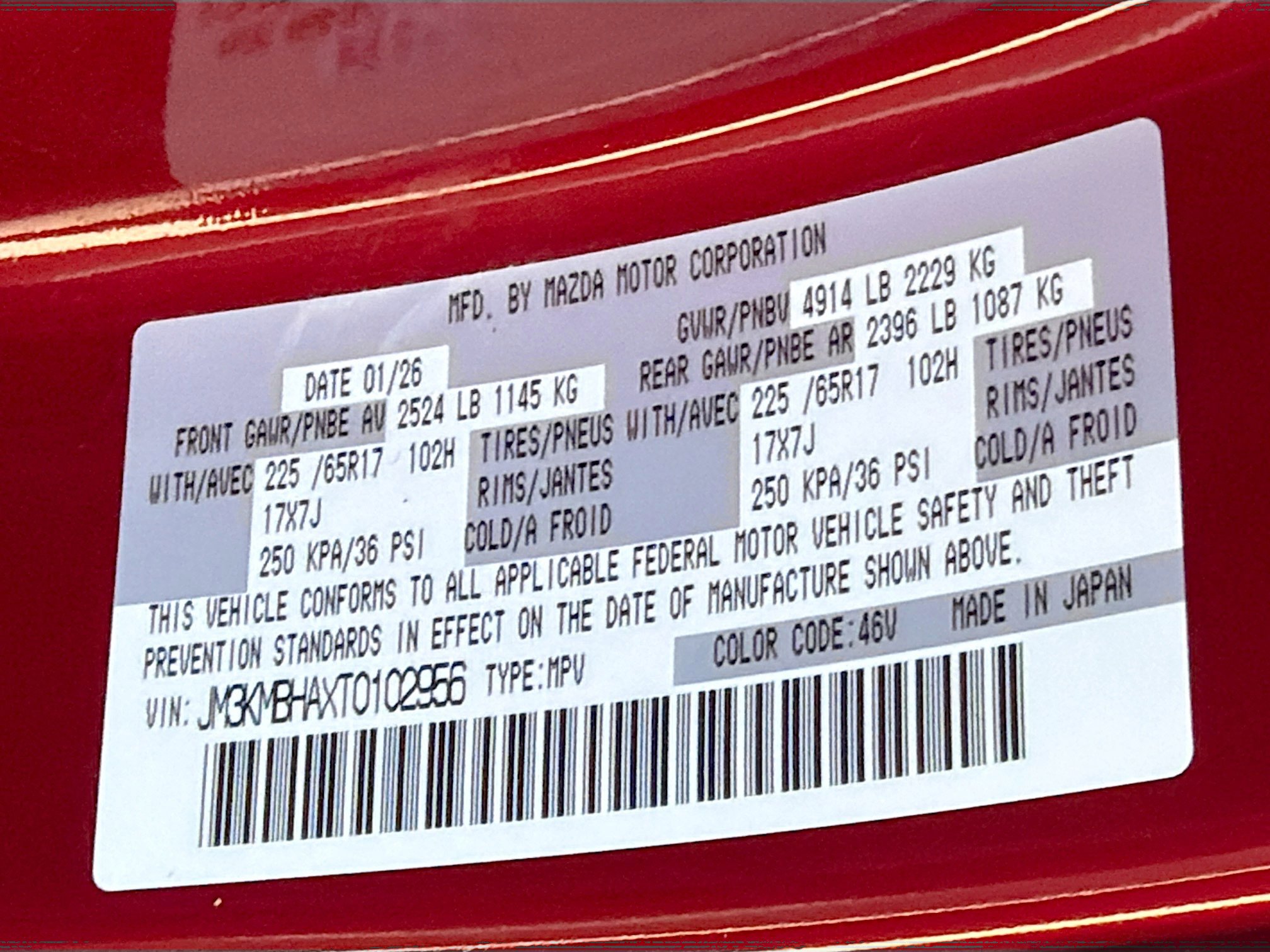 New 2026 MAZDA CX-5 Select image 42