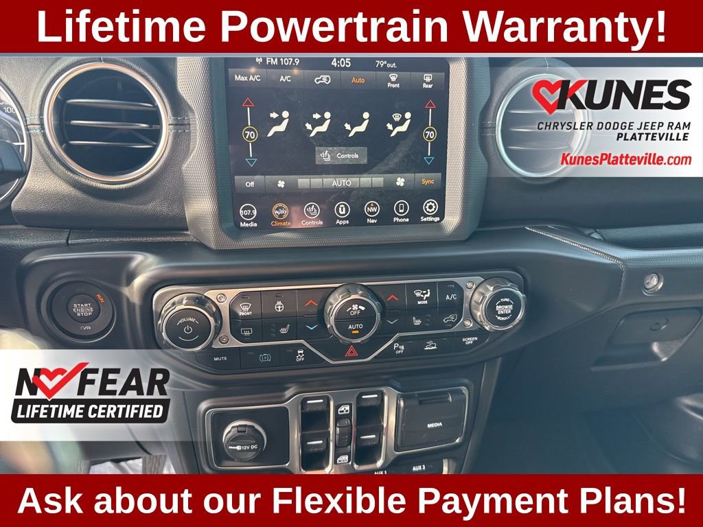 Used 2022 Jeep Wrangler Unlimited Rubicon 4xe w/ Cold Weather Group image 19