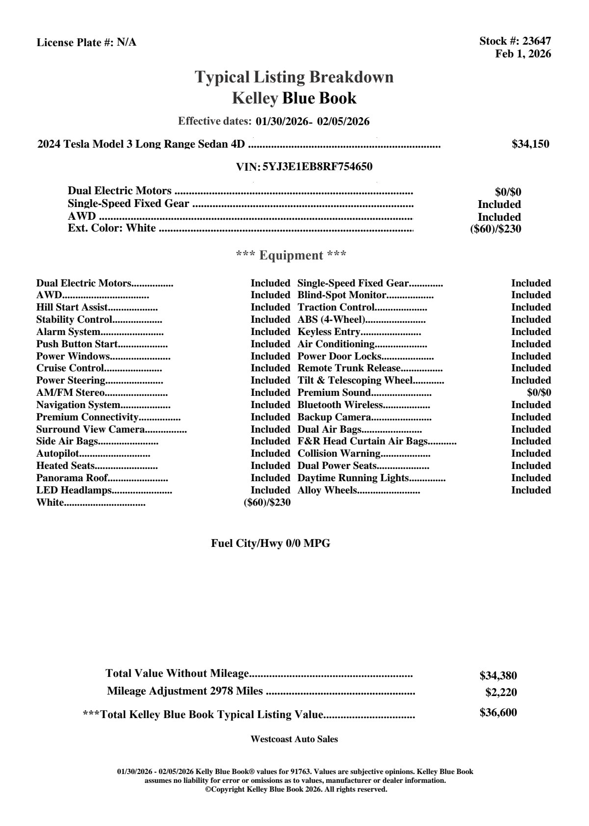 Used 2024 Tesla Model 3 Long Range image 6