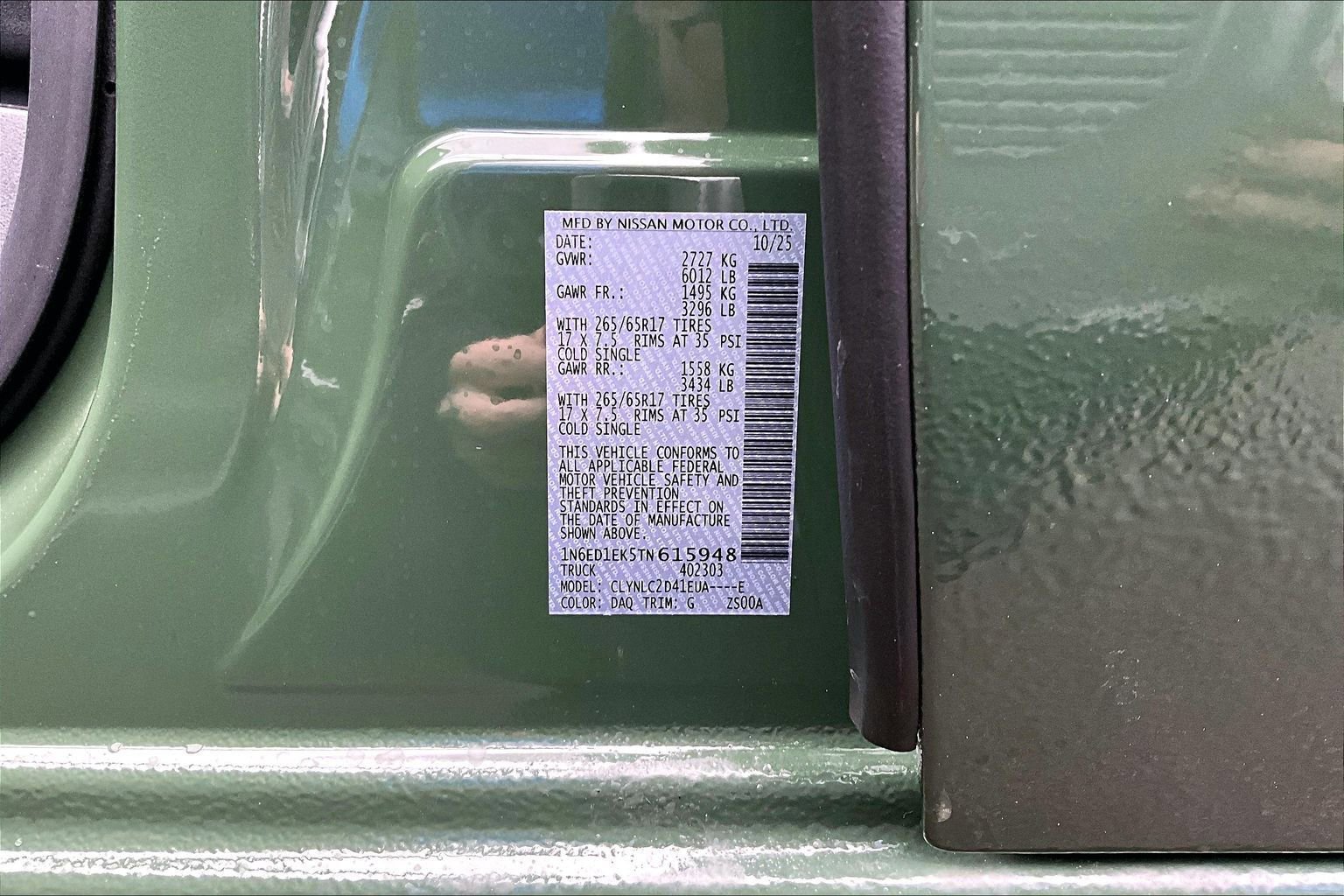 New 2026 Nissan Frontier SV w/ SV Convenience Package image 15