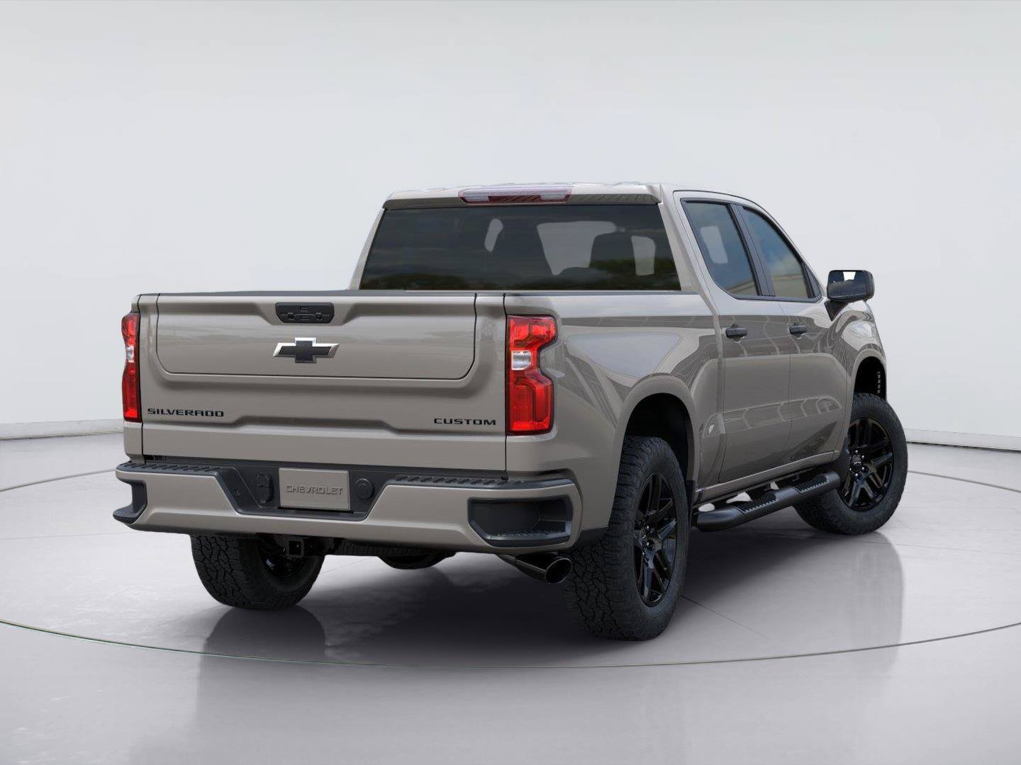 New 2026 Chevrolet Silverado 1500 Custom w/ Turbomax Blackout Package RWD image 4