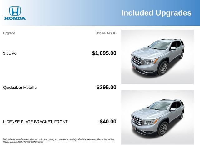 Used 2018 GMC Acadia SLE FWD image 3