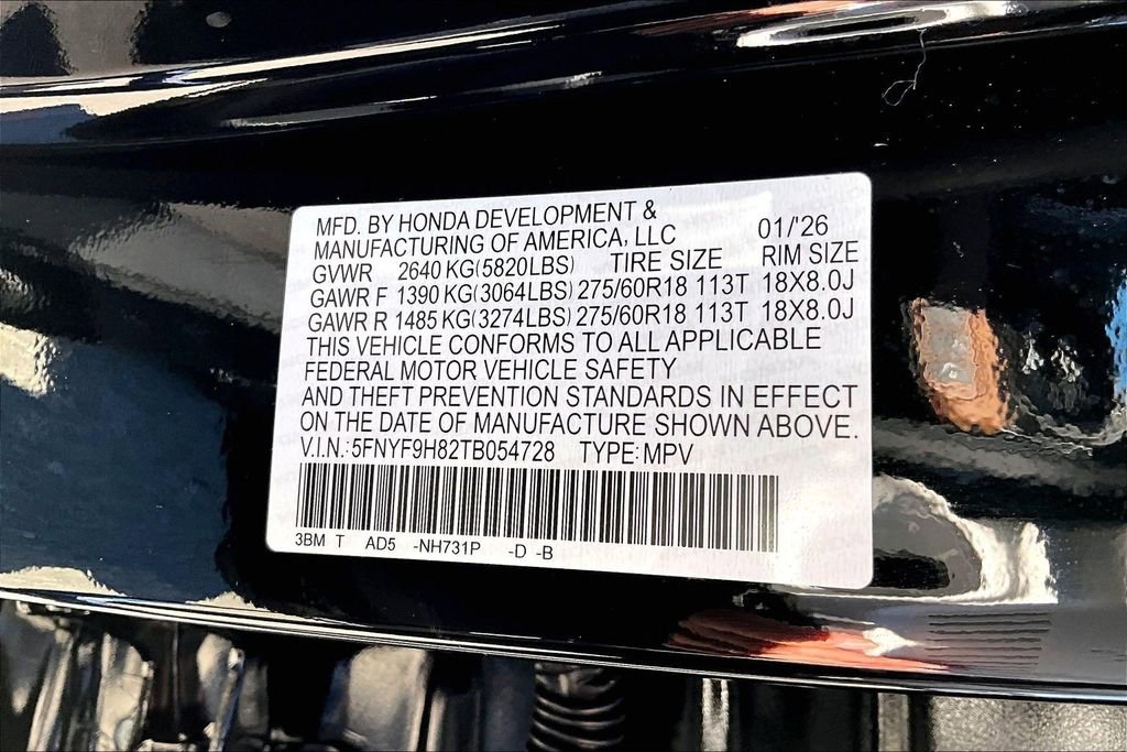 Certified 2026 Honda Passport TrailSport Elite image 14