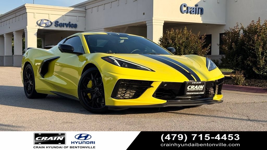 Used 2021 Chevrolet Corvette Stingray Premium Conv w/ Z51 Performance Package RWD image 1