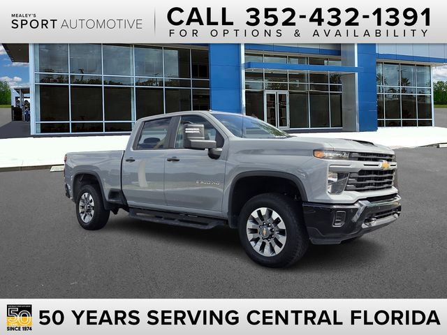 Certified 2025 Chevrolet Silverado 2500 Custom w/ Custom Value Package AWD/4WD image 1